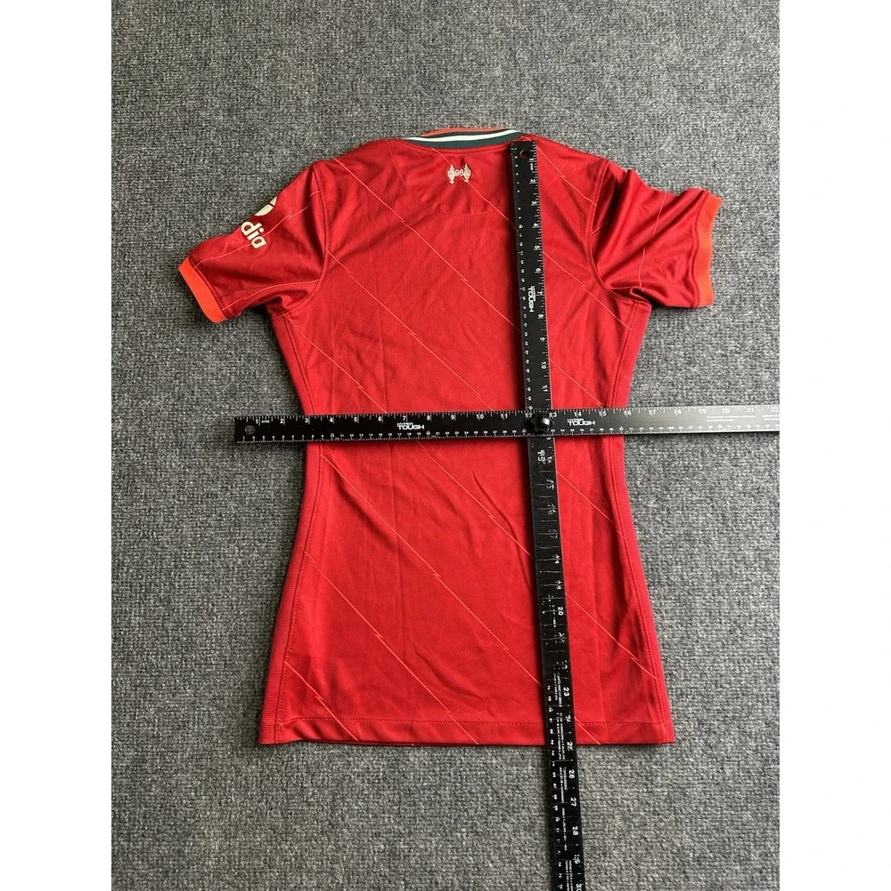 Womens 2021 Nike Liverpool Home Soccer Jersey Red, Size XS